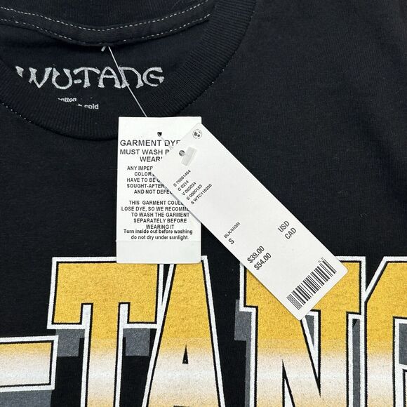 Wu Tang Clan 1992 New York T Shirt Mens Small Basketball Graphic Hip Hop Rap - Picture 4 of 7